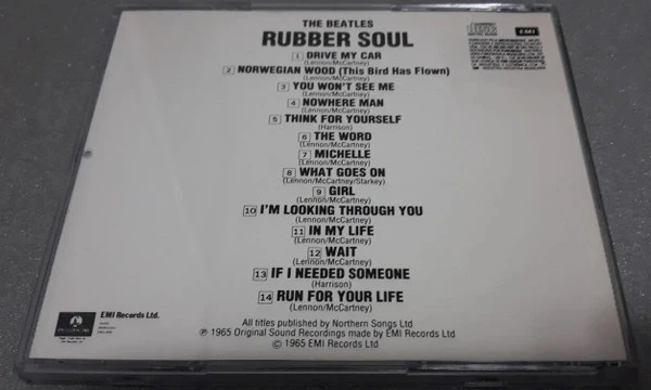 CD The Beatles "Rubber Soul" – photo 2